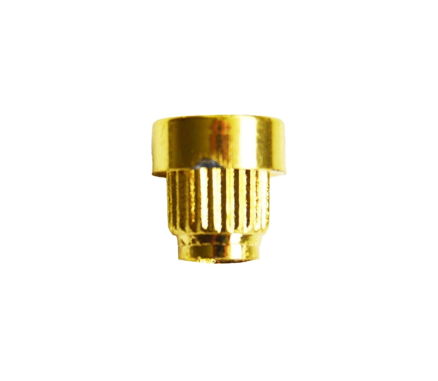 250 x Gold Plastic Wheels Hex Rivet Nuts fake rim bolts Ref Q3G Box 1
