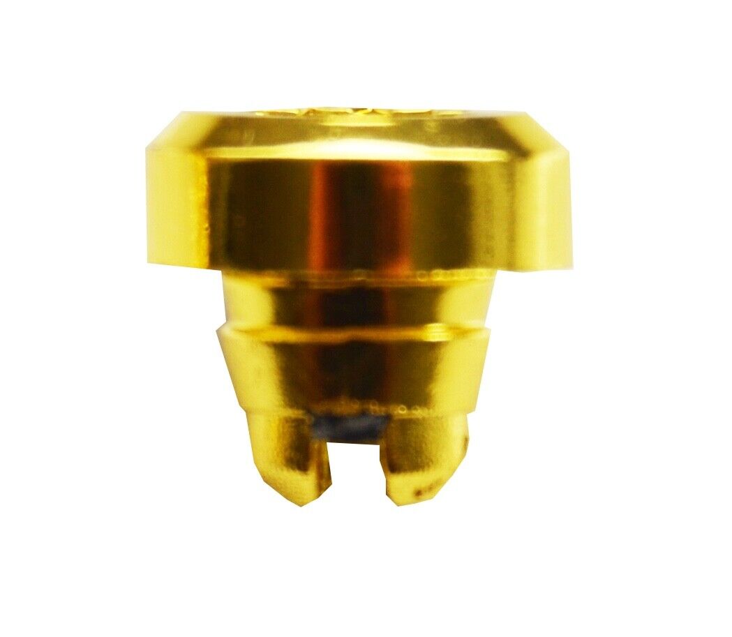 250 x Gold Plastic Wheels Rivet Nuts fake rim bolts Ref Q2G Box 4