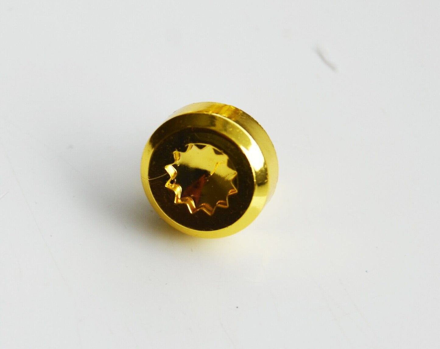 250 x Gold Plastic Wheels Rivet Nuts fake rim bolts Ref Q2G Box 4