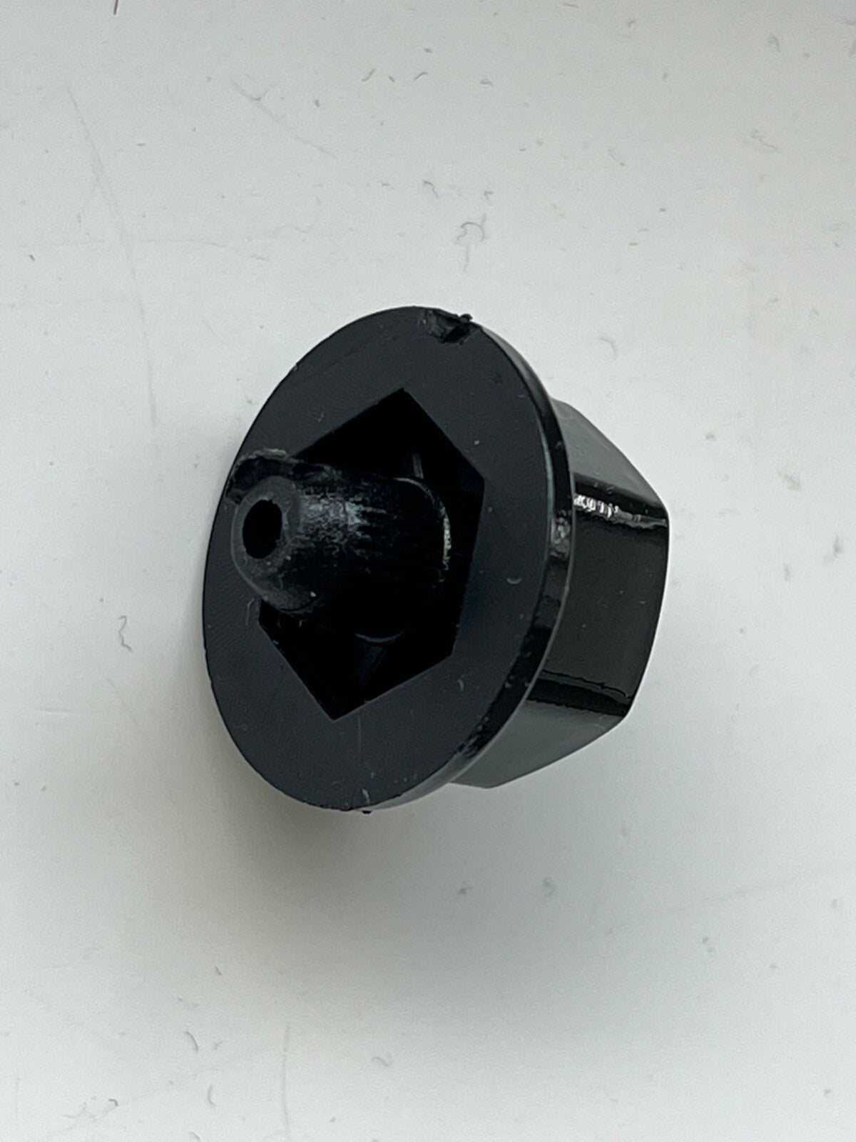 D007B Black Plastic Rim Edge Wheel Rivets Nuts Replacement studs QTY 25