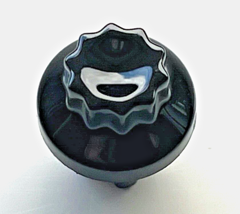D014B Black Plastic Rim Edge Wheel Rivets Nuts Replacement studs Ref 14 QTY 25