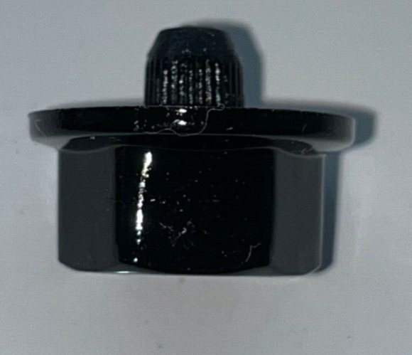 D007B Black Plastic Rim Edge Wheel Rivets Nuts Replacement studs QTY 25