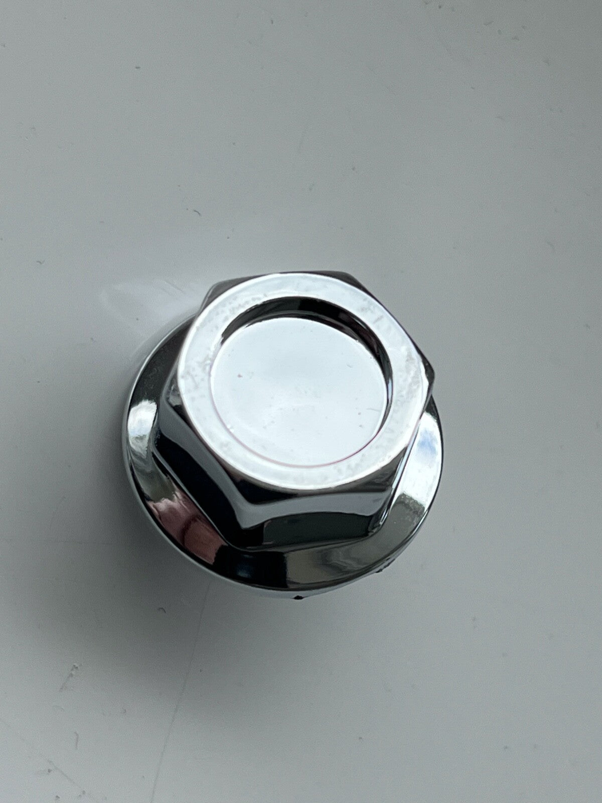 D007C Chrome Plastic Rim Edge Wheel Rivets Nuts Replacement studs QTY 25