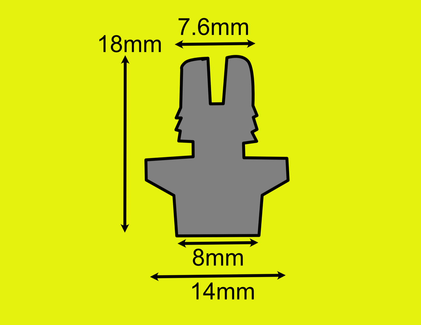 1 Sample x Gold Plastic Wheels Rivet Bolts Replacement fake rim bolt