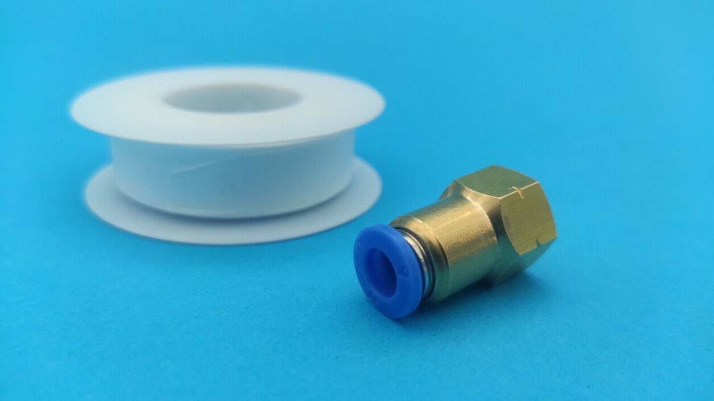 Air Shock 1/4"/6m Air Adapter Monroe Fitting Classic VW Beetle FREE PTFE TAPE