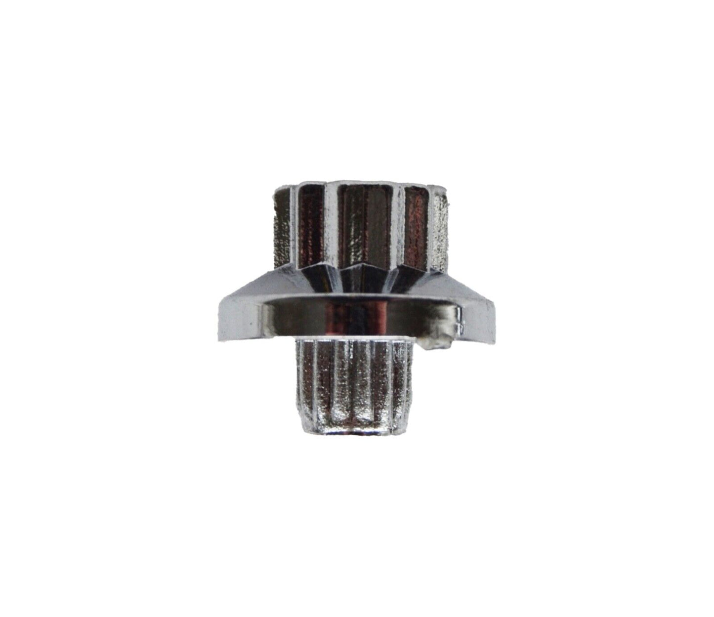 1 x sample Chrome Plastic Wheels Rivet Nuts fake rim bolts Ref Q10C Box 5