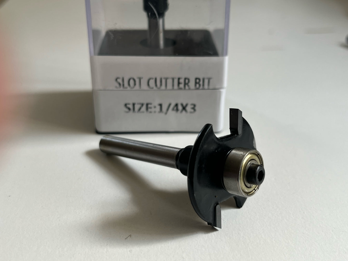 3mm Slot Cutter Bit for Knock on furniture T Trim Router Camper  -  UK STOCK