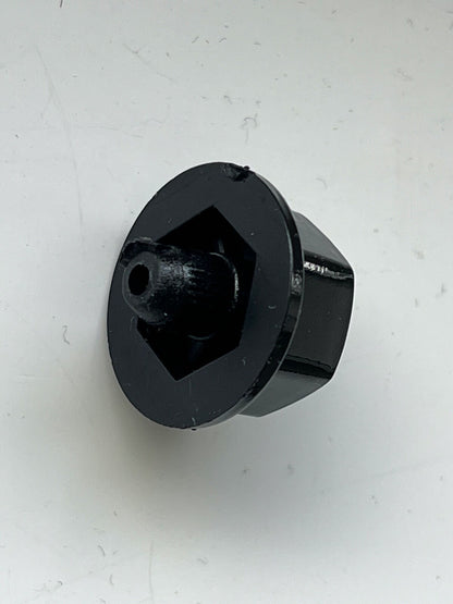 D007B Black Plastic Rim Edge Wheel Rivets Nuts Replacement studs QTY 25