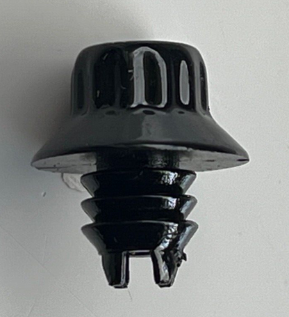 D010B Black Plastic Rim Edge Wheel Rivets Nuts Replacement studs QTY 100