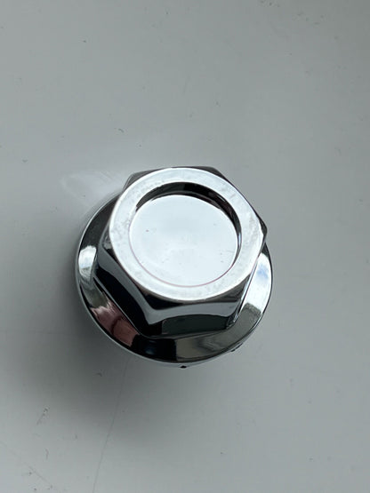 D007C Chrome Plastic Rim Edge Wheel Rivets Nuts Replacement studs QTY 25