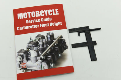 Motorcycle Carburettor Metal Float Measuring Gauge and Printed Instructions