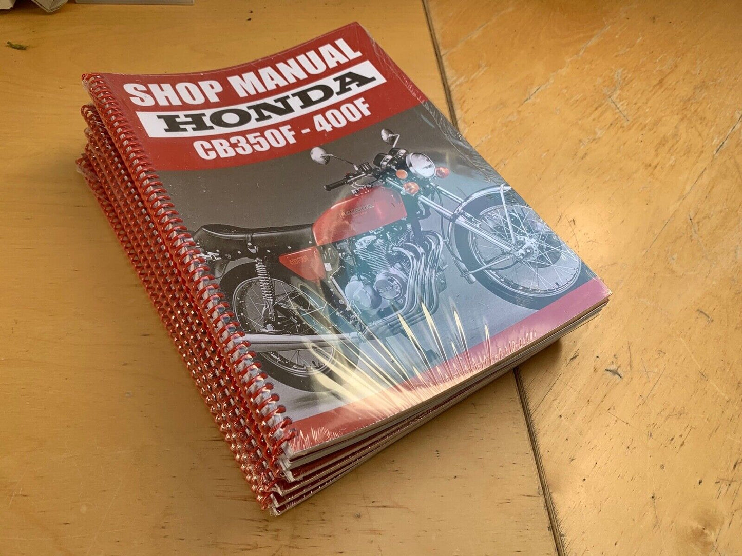 Honda CB400F CB350f Shop Workshop Manual Reprint 1977-79