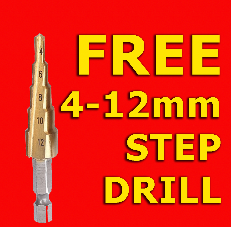 FREE STEP DRILL - Grayston Stainless Plates  Competition Bonnet Pins GE52