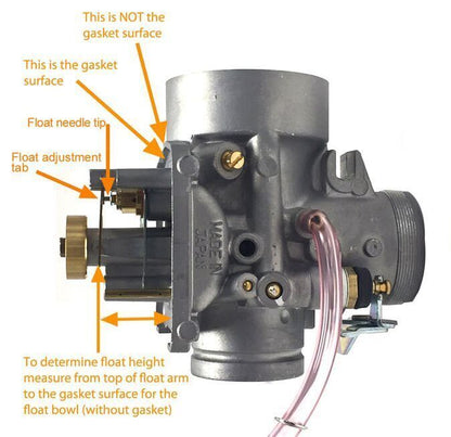 Motorcycle Carburettor Float Measuring Gauge and Instructions