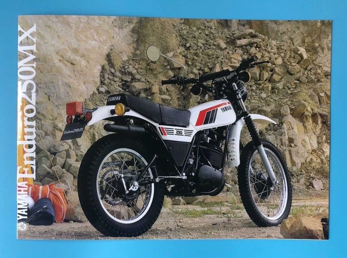 YAMAHA DT 250MX BROCHURE, 1979, reprint