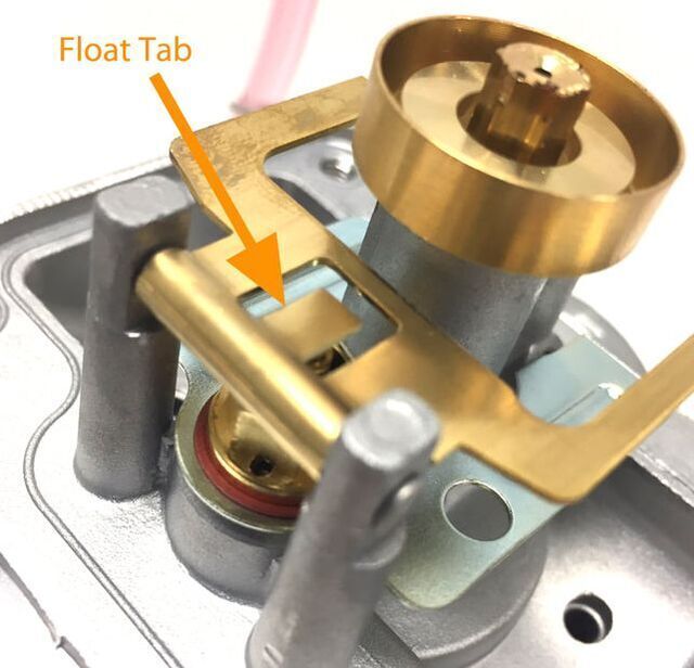 Lawnmower and small Carburettor Float Measuring Gauge and Instructions