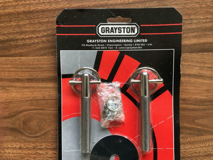 FREE STEP DRILL - Grayston Quick Release Bonnet Pins GE58