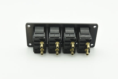 Air Ride Suspension Faceplates for 1,2 or 4 paddle valves - 4 options