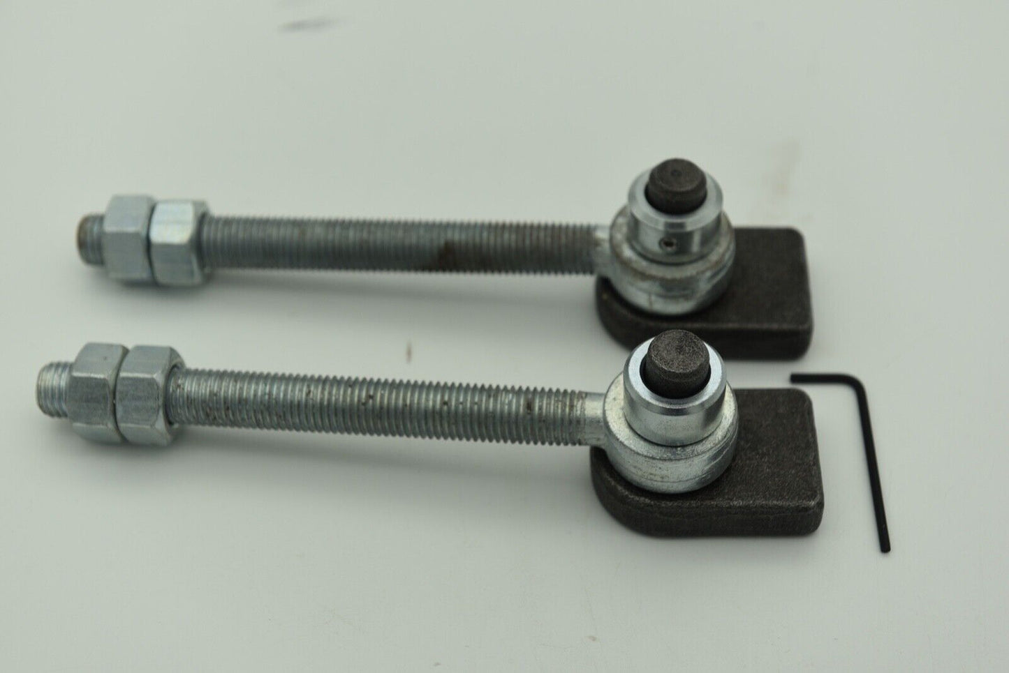 Weld on 16mm Gate Hinge Pins & Adjustable 180mm Gate Eye Bolts & locking collar