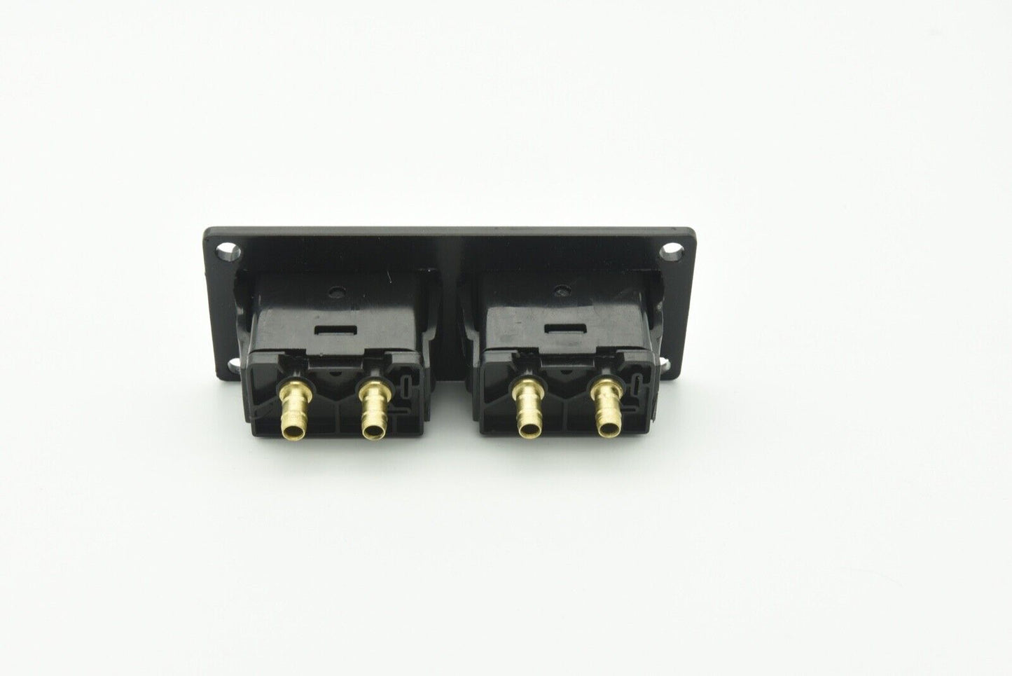 Pair Air Ride Suspension Paddle Valve 1/4" 6mm barb - with faceplate and cutter.