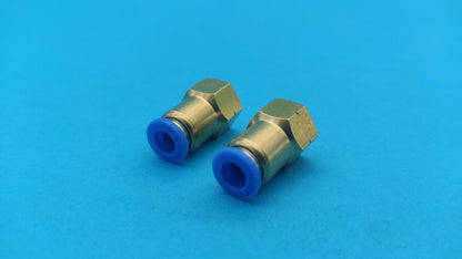 2 Air Shock 1/4"/6m Air Adapters. Monroe Fitting Classic VW Beetle FREE PTFE