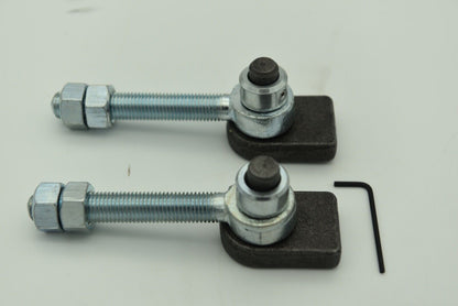 Weld on 16mm Gate Hinge Pins & Adjustable 130mm Gate Eye Bolts & locking collar