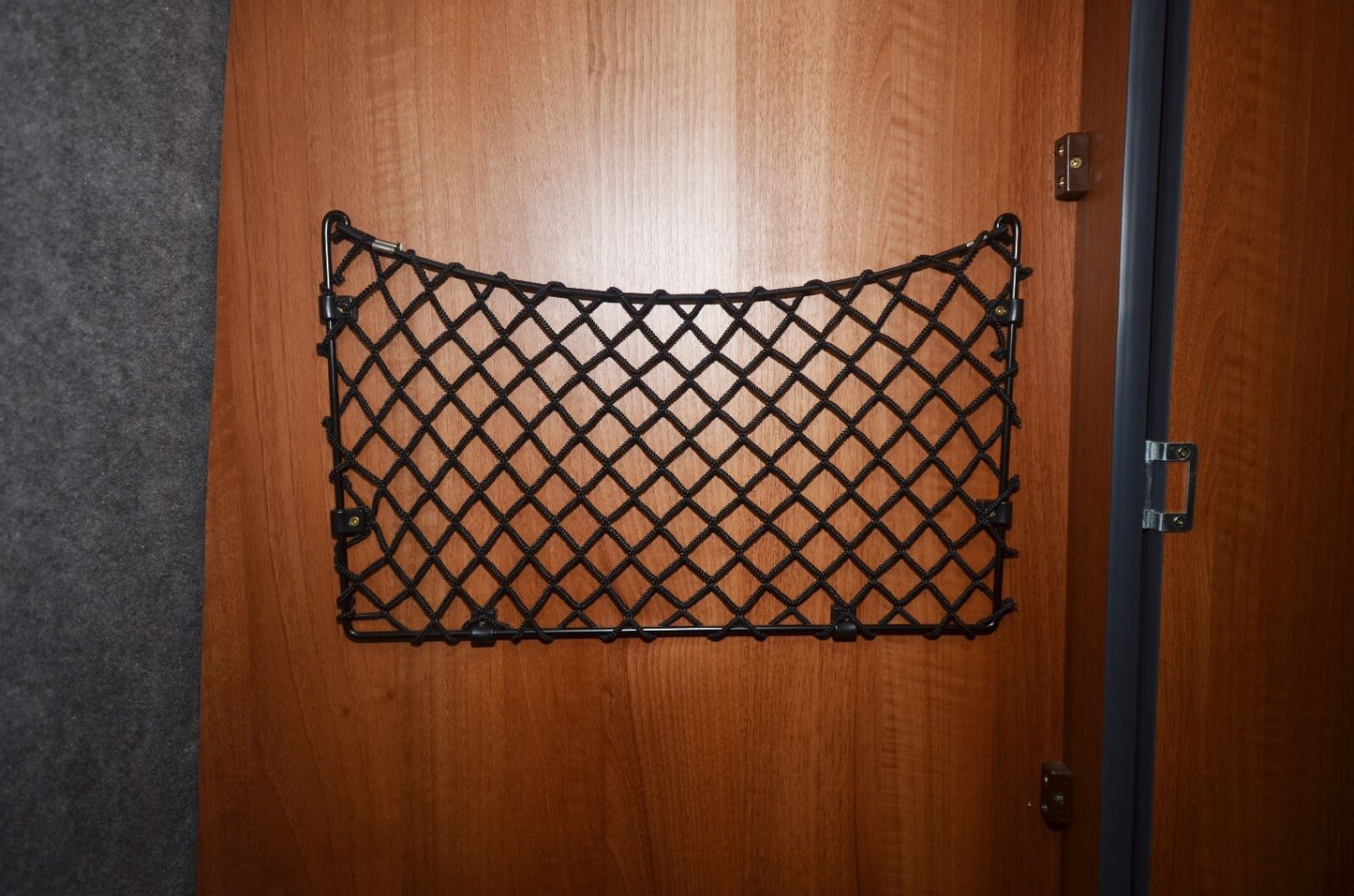 THREE Extra Large Metal Frame 41x26 cm Motorhome Storage Net/Map Pocket Camper